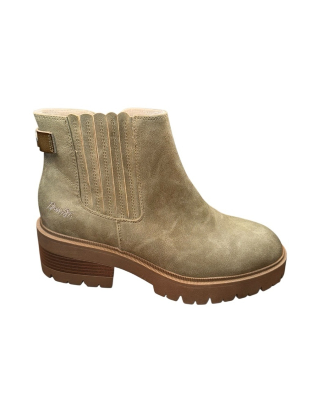 Women's Blowfish Malibu Moss Green Ankle Boots US 10